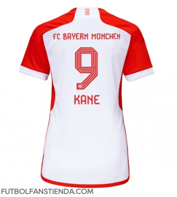 Bayern Munich Harry Kane #9 Primera Equipación Mujer 2023-24 Manga Corta